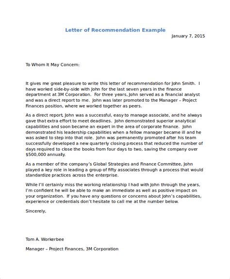 letter  recommendation  immigration template business