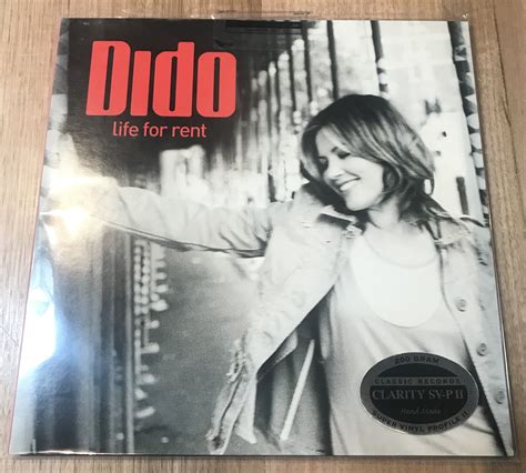 Dido Life For Rent Classic Records 200gm Clarity Sv P Ii