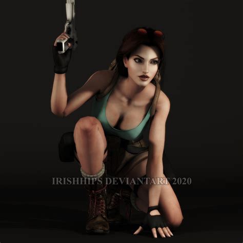 Tomb Raider Classic Ready To Pounce By Irishhips On Deviantart