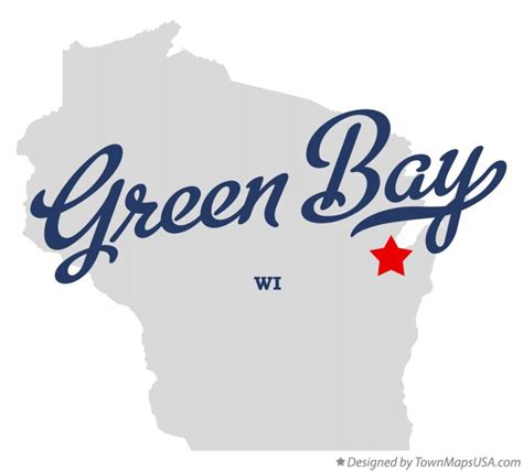 map  green bay wi wisconsin