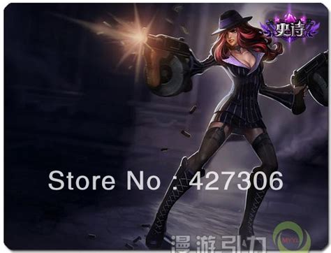 League Of Legends Lol Miss Fortune The Bounty Hunter Mouse Pad League