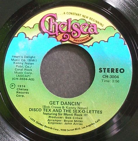 Disco Tex And His Sex O Lettes Get Dancin Records Lps Vinyl And Cds