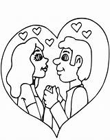 Coloring Couple Pages Couples Colouring Cute Color Cartoon Popular Cartoons Boy Valentine Valentines Coloringhome sketch template