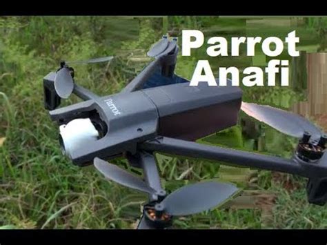 parrot pf anafi drone foldable quadcopter rc  hdr camera autonomous st  youtube