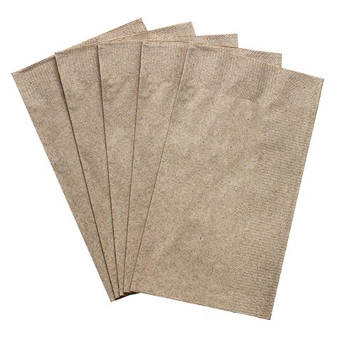 kraft brown paper dinner napkins wholesale