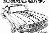 Mustang Coloring Pages Car 1969 Boss Gt sketch template