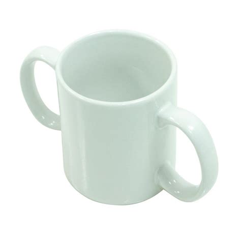 Two Handled Ceramic Mug Cups And Mugs Manage At Home