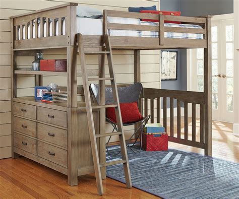 full size loft bed designs inoutinterior