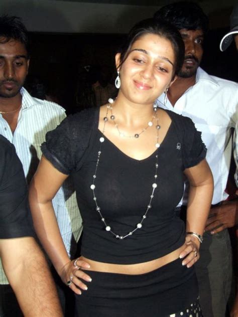 Actress Sexy Spicy Hot Pictures Charmi Nipple Visible