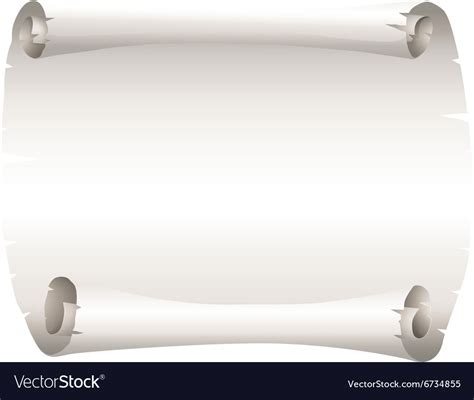 blank piece  paper royalty  vector image