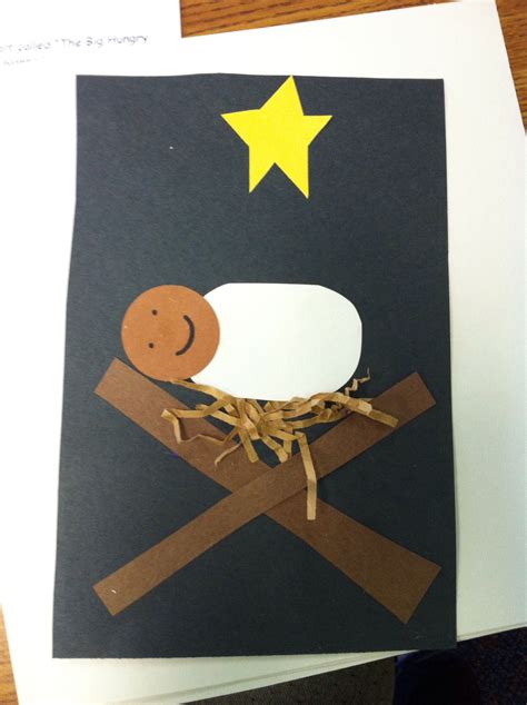 ideas  coloring simple nativity craft