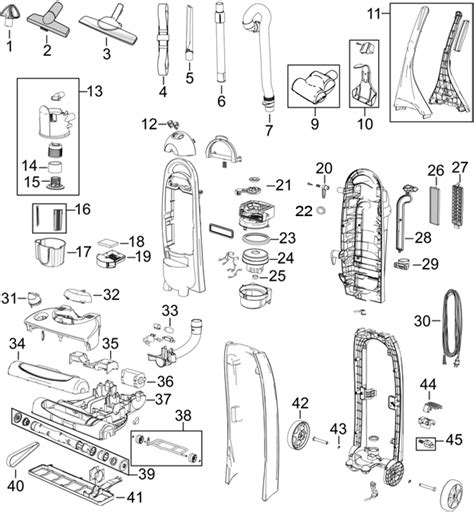 bissell proheat   parts diagram