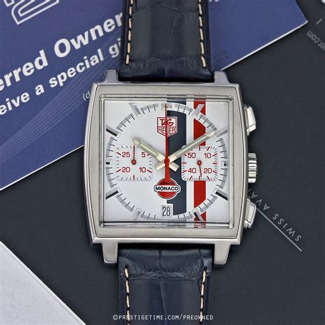 pre owned tag heuer monaco chronograph vintage cwfc