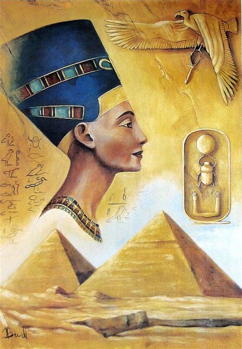 nefertiti egyptian queen picture ancient mythology 2