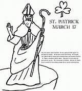 Patrick Patricks Catholic Coloriages Coloringhome Saints Colorir Church Irlande Children 840px Xcolorings sketch template