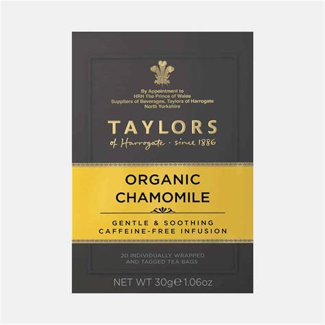 taylors  harrogate organic chamomile tea quanta egypt