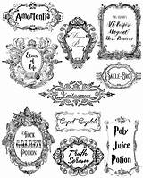 Harry Potter Printable Potions Pages Coloring Potion Label Poisons Printables Hufflepuff Template Off Cut sketch template