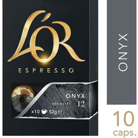 Café Lor Cápsula Onyx Compatível Com Cafeteira Nespresso Cx 10 Un