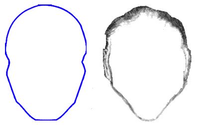 head outlines clipart