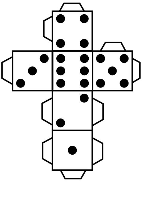 clipart printable die dice