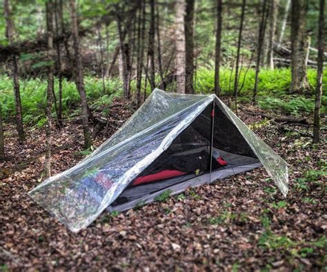 ultralight clear tarp tent p  steps  pictures instructables