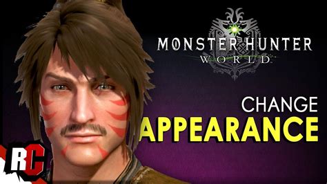 change appearance monster hunter world changing hair