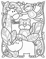 Coloring Pages Zoo Animals Animal Printable Sheets Sheet Colouring Kids Books Preschool Print Easy Drawings Worksheets Kindergarten Drawing sketch template