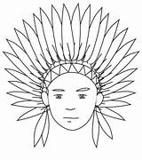 Coloring Indian Head Dessin Coloriage Pages Indiens Indien Imprimer Mandalas Teepee Print Colorier Coloringpagebook Chef Advertisement sketch template