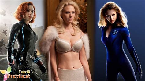 New Top 10 Prettiest Superhero Girls From Marvel Movies