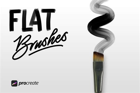 flat brushes  procreate ian barnard