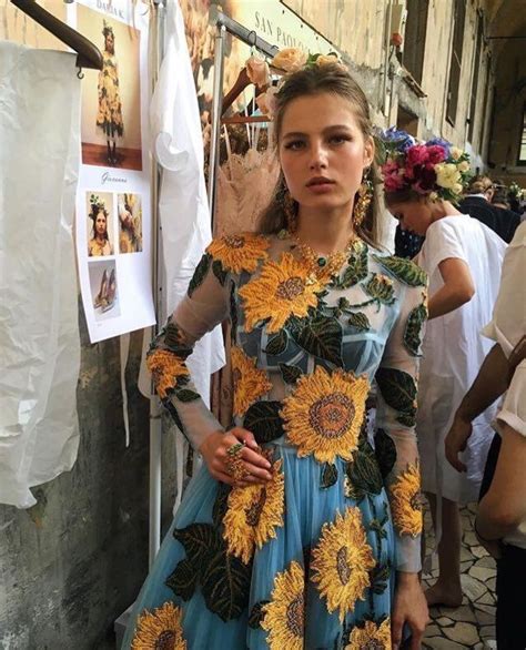 Daria Korchina Russian Model For Dolce And Gabbana Alta