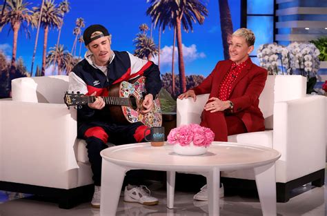 Justin Bieber Opens Up About Wedding Jitters Serenades Ellen With
