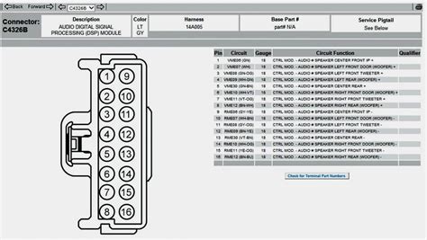 pioneer  pin wiring harness diagram colorin