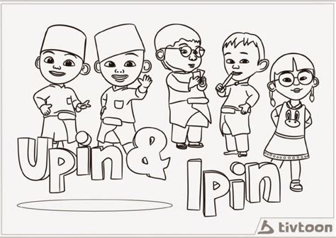 Pdf Gambar Mewarnai Upin Ipin 3  Dokumen Tips