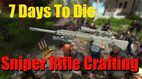 days  die   craft  sniper rifle youtube