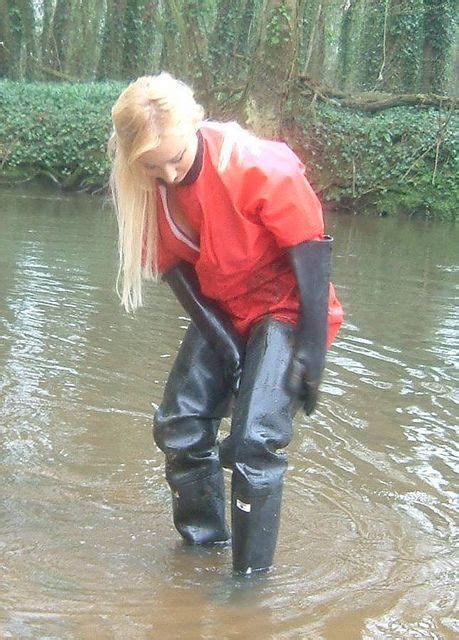 rubber wader fetish nude pics