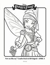 Coloring Fairy Printable Pirate Sweeps4bloggers Pages Tweet sketch template