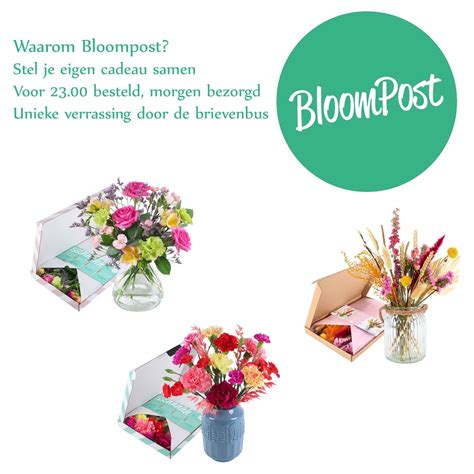 bloompost kortingscode speciale korting brievenbus bloemen