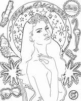 Lana Rey Coloriage Ultraviolence Stef sketch template