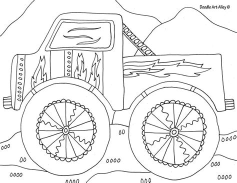 picture monster truck coloring pages truck coloring pages coloring
