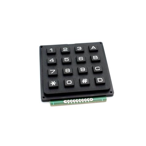 4x4 Matrix Keypad [tactile] Zenix Store Llc