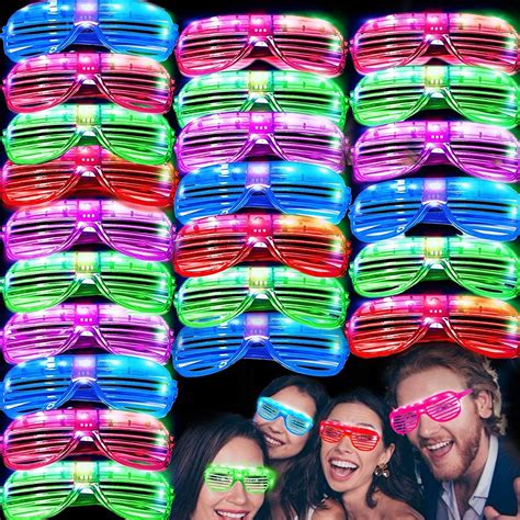 Buy 50 Pack Led Glasses 4th Of July Light Up Party Glasses Glow In The