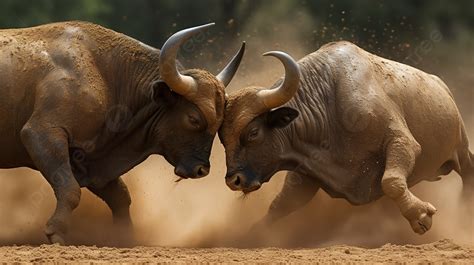 bulls fighting   dusty field background bull fight pictures