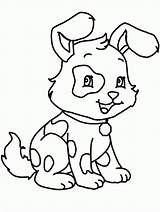 Coloring Pages Kids Dog Sheets Printable Print Colouring Easy Book sketch template