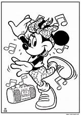 Coloring Hop Pages Hip Dance Minnie Dancing Mouse Color Mickey Ballroom Sheets Kids Printable Getdrawings Drawing Disney Popular Boyfriend Getcolorings sketch template