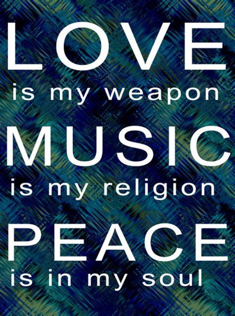 Love Music Peace Digital Art Art Prints And Posters By