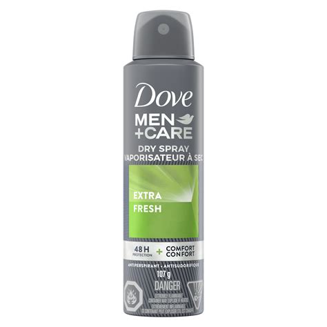 extra fresh dry spray antiperspirant dove mencare