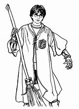 Coloring Potter Harry Pages Ginny Library Clipart sketch template