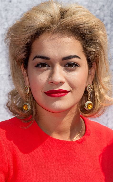 Beauty Police Rita Ora Looks Like A Blast From The 80s Past E Online