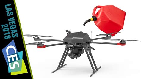 ql gas electric hybrid drone  walkera  ces  youtube